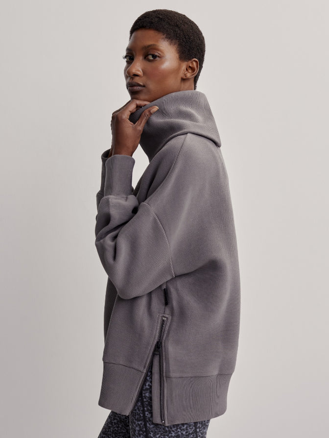 Varley Milton Sweat Deep Charcoal – Hamilton Hatt