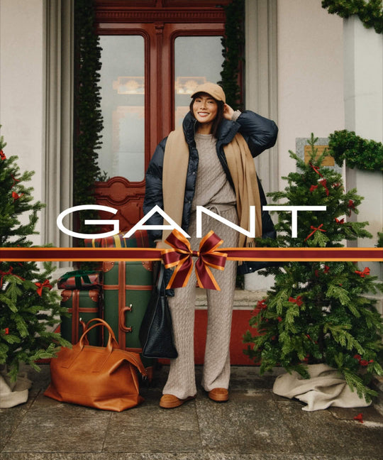 GANT Leather Duffel Bag, Cognac