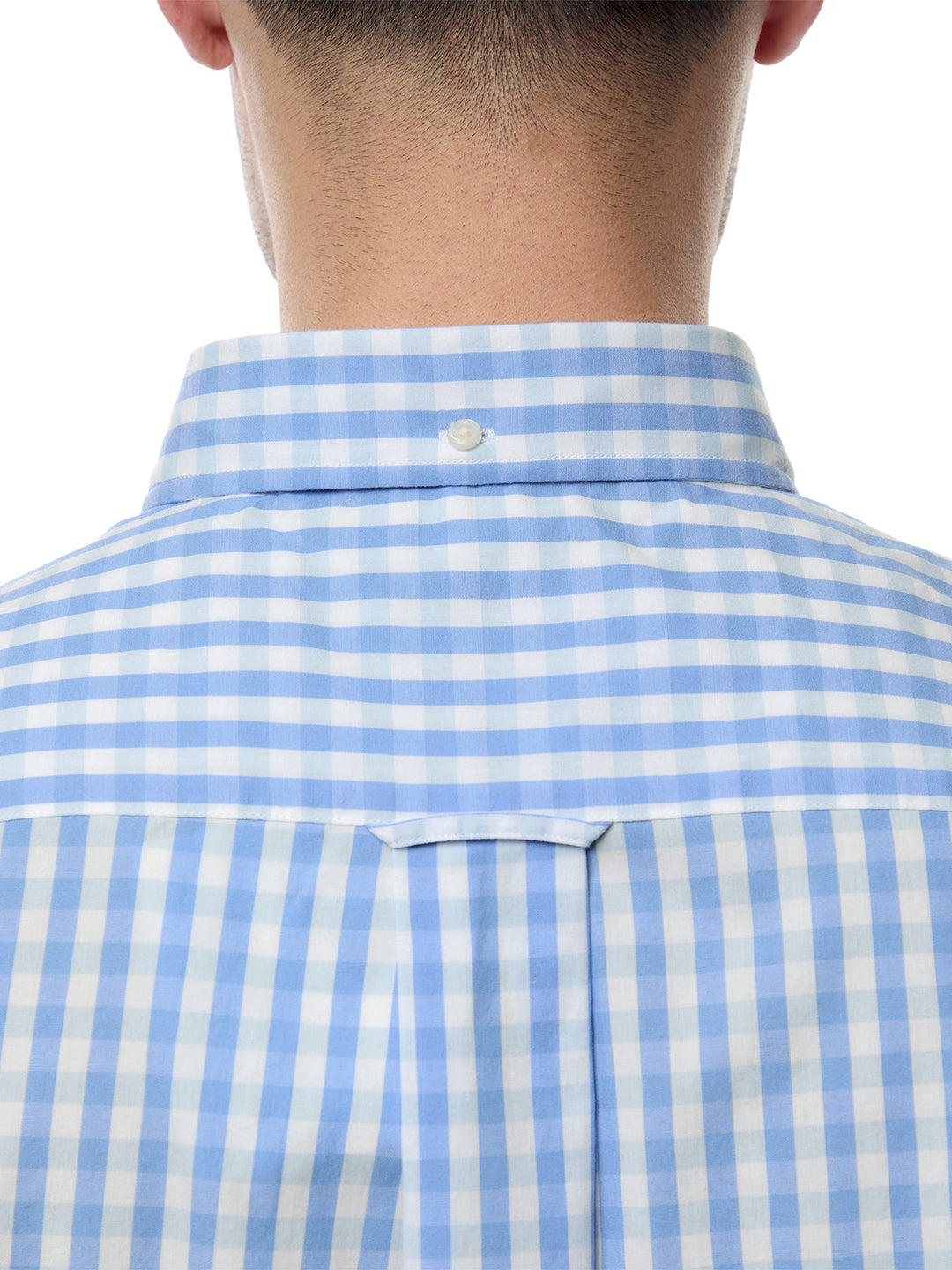 GANT Regular Classic Poplin Gingham Shirt, Perfect Blue