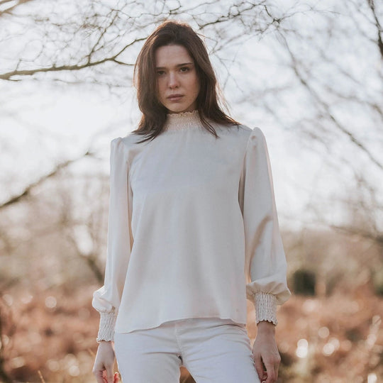 Welligogs, Diana Pale Gold Blouse