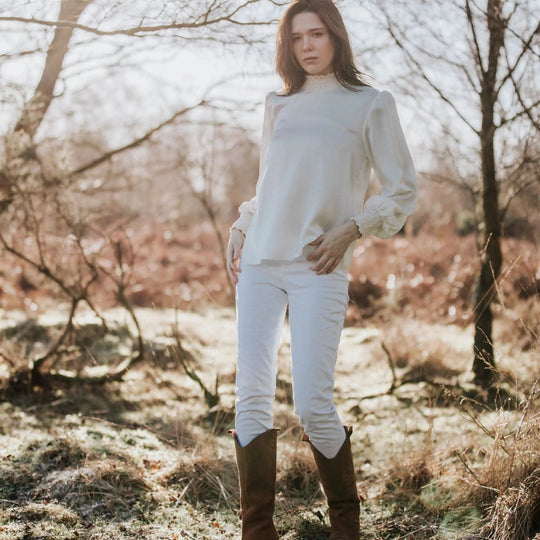 Welligogs, Diana Pale Gold Blouse