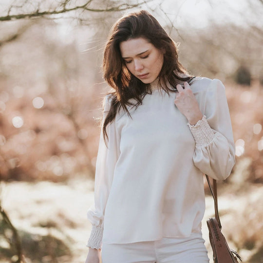 Welligogs, Diana Pale Gold Blouse