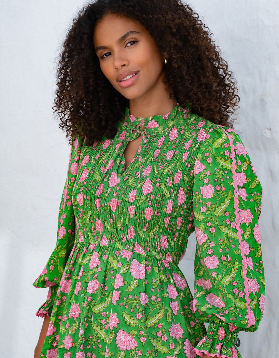 Pink City Prints, Amazonian Jungle Izzy Dress Hamilton Hatt Pink City Prints, Amazonian Jungle Izzy Dress Hamilton Hatt