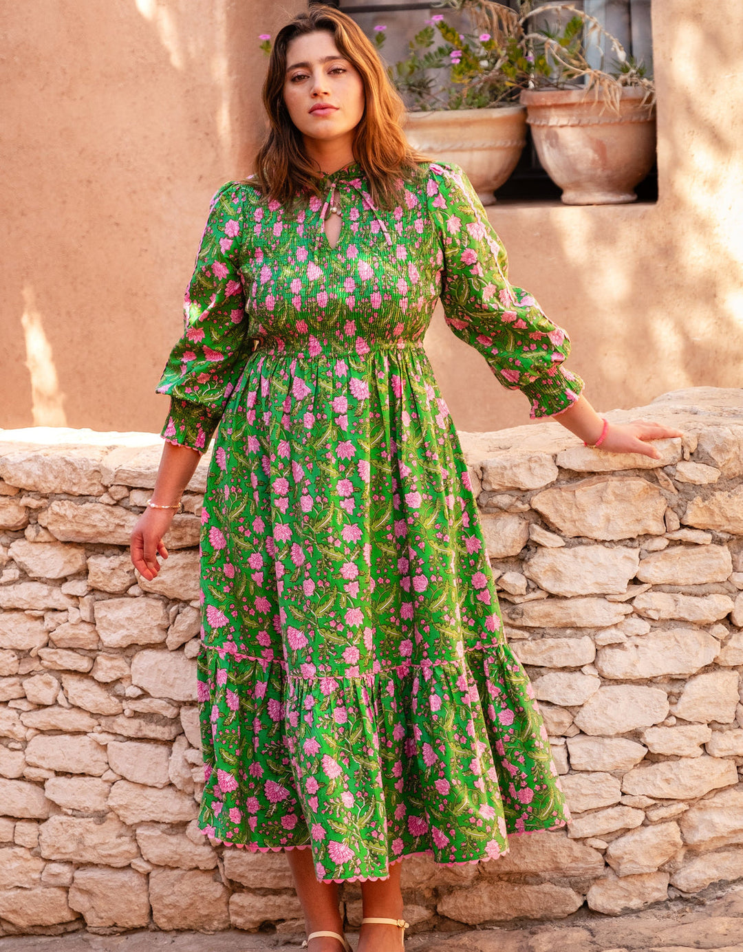 Pink City Prints, Amazonian Jungle Izzy Dress Hamilton Hatt Pink City Prints, Amazonian Jungle Izzy Dress Hamilton Hatt