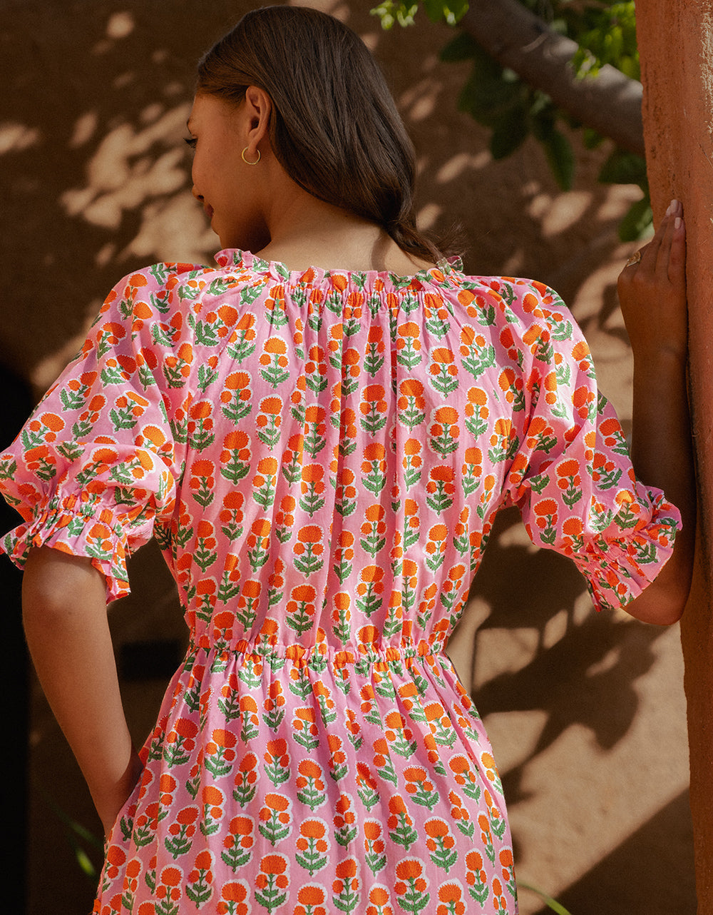 Pink City Prints, Marigold Buta Calypso Dress – Hamilton Hatt