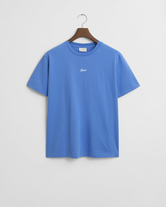 GANT Small Graphic T-Shirt, Perfect Blue