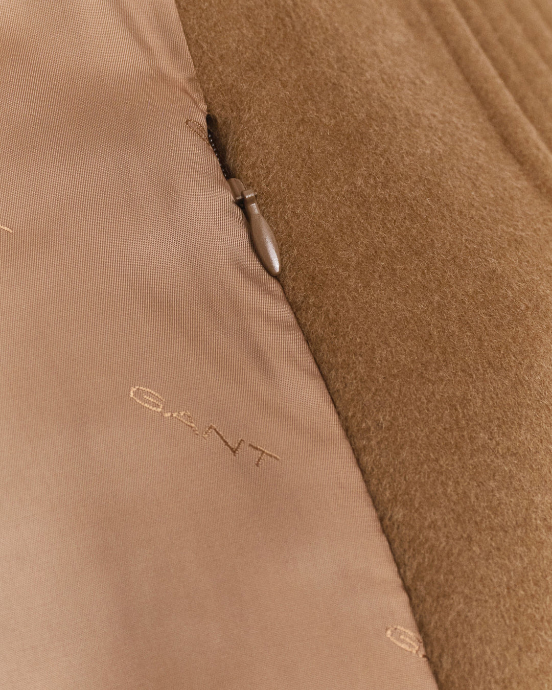 GANT Women's Wool Blend Flight Jacket, Roasted Walnut