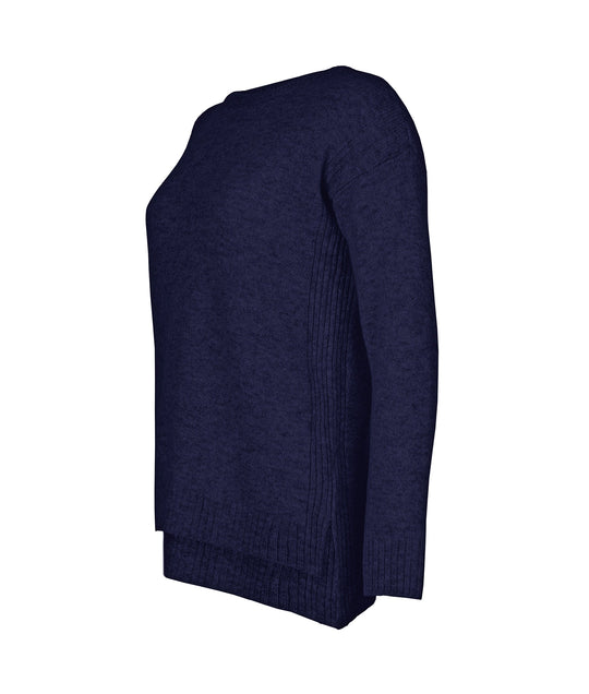 Drop Shoulder Jumper Navy